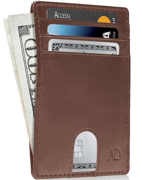 thin rfid wallets for men